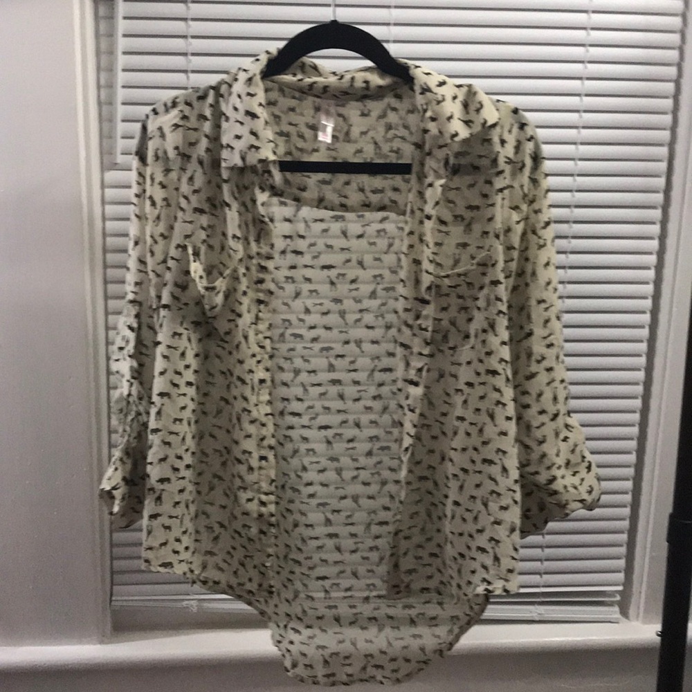 Exhilaration animal top